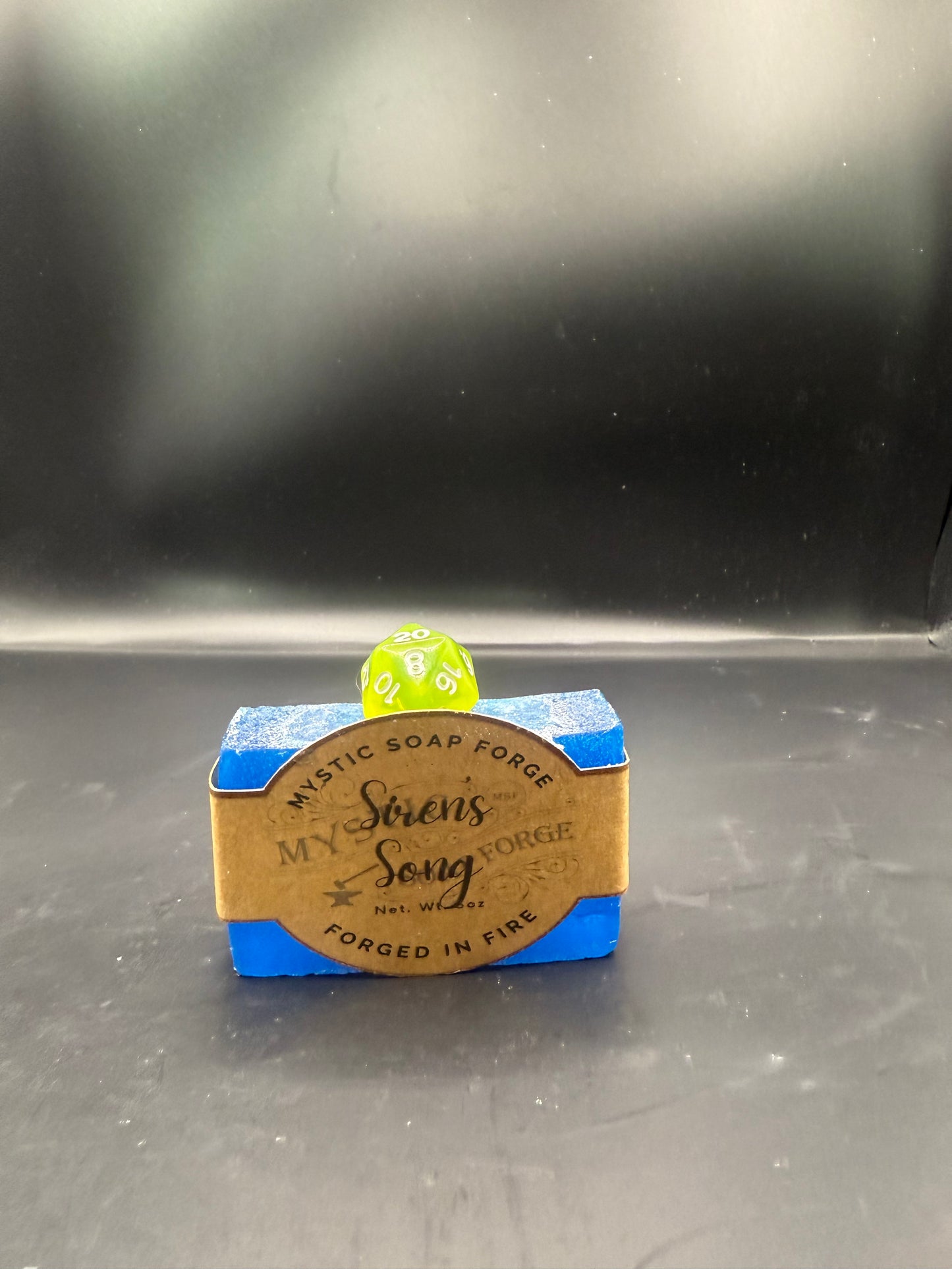 Novelty Soap with D20 or sword