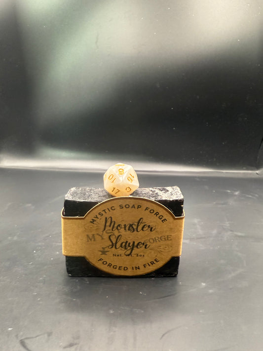 Novelty Soap with D20 or sword